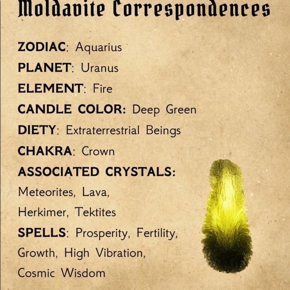 Raw Moldavite & Silver Ring #5.5 - Picture 12 of 16